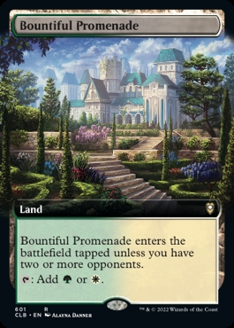 Bountiful Promenade Commander Legends- Battle for Baldur's Gate Bordless